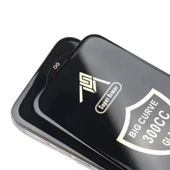 Folie de sticla Samsung Galaxy A13 4G, Big Curve 300CC, 0.55 mm, margini curbate, negre 2