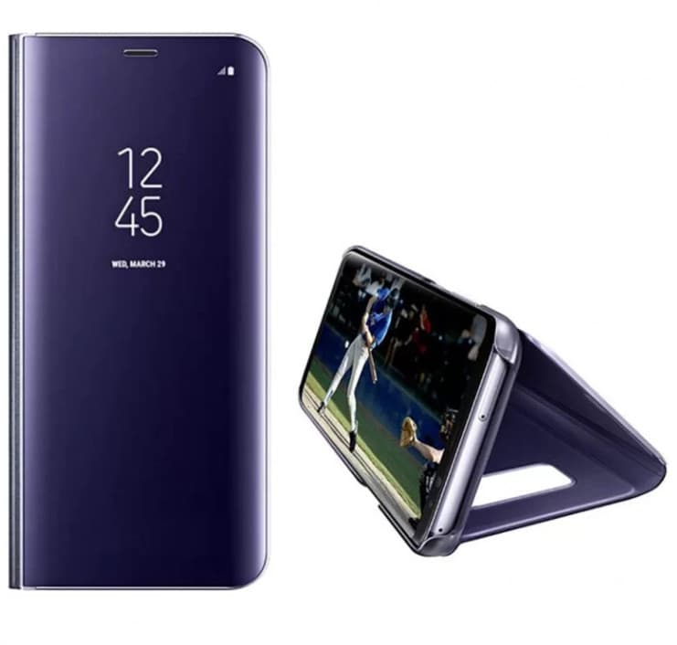 Husa Apple iPhone 11 Pro Mirror Clear View, mov 2