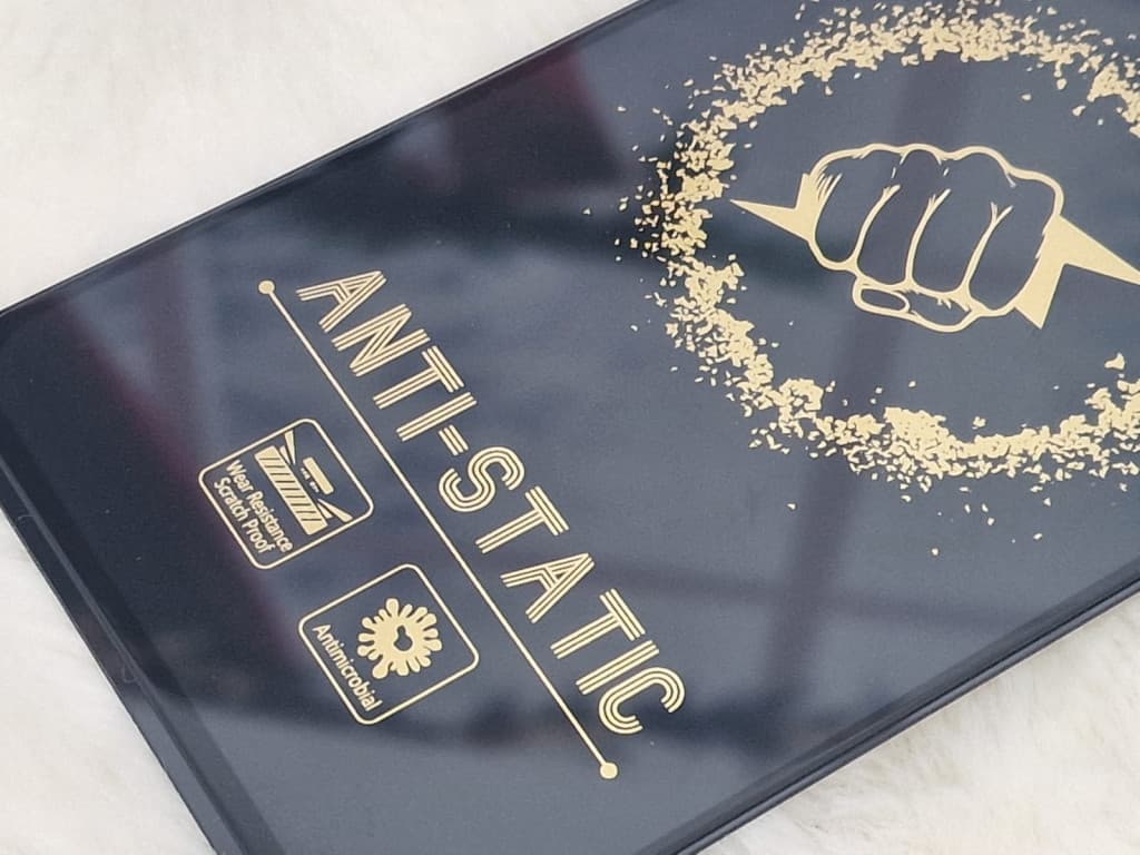 Folie de sticla Samsung Galaxy A22 5G, BYRY Antistatic ESD, margini negre 5