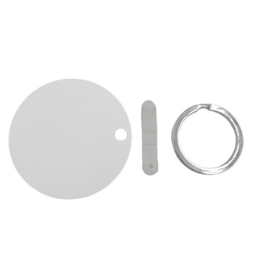 Breloc din MDF (lemn) cu logo auto, inel de sustinere metalic, model 14 2