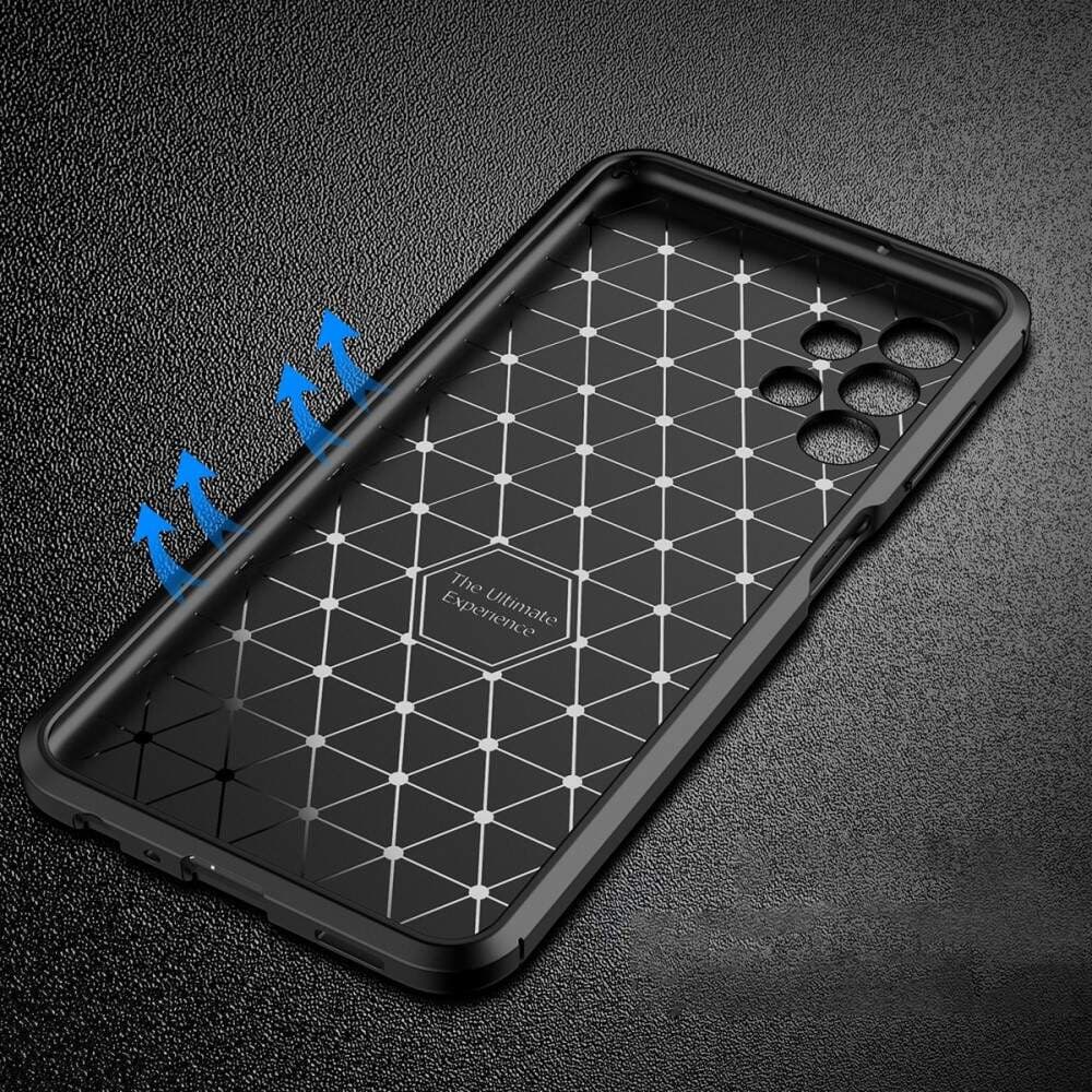 Husa Samsung Galaxy S25 Ultra, Carbon Fiber, aspect carbon, neagra 4