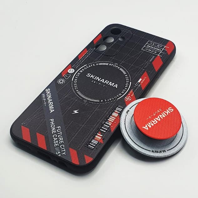 Husa Apple iPhone 14 Pro, Boter Magsafe + MagPopsocket, SKINARMA 4