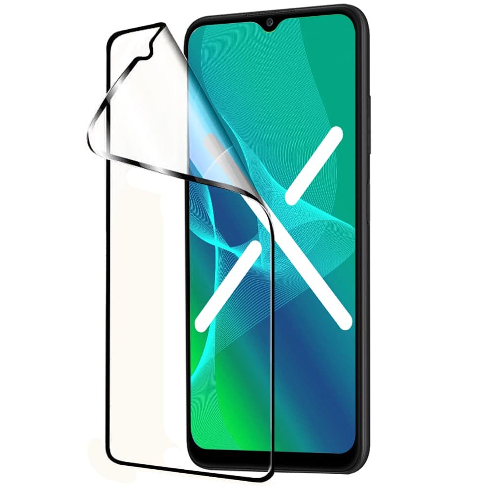 Folie de protectie Ceramic Film pentru Huawei P30 Lite / P30, margini negre 2