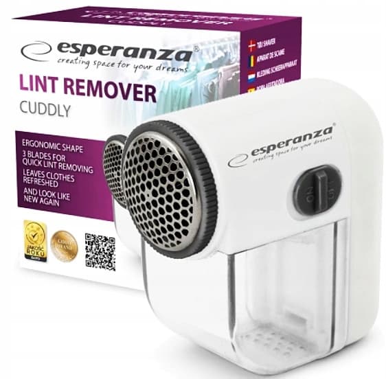 Aparat de curatat scame Esperanza ECS003E, alb/gri 3