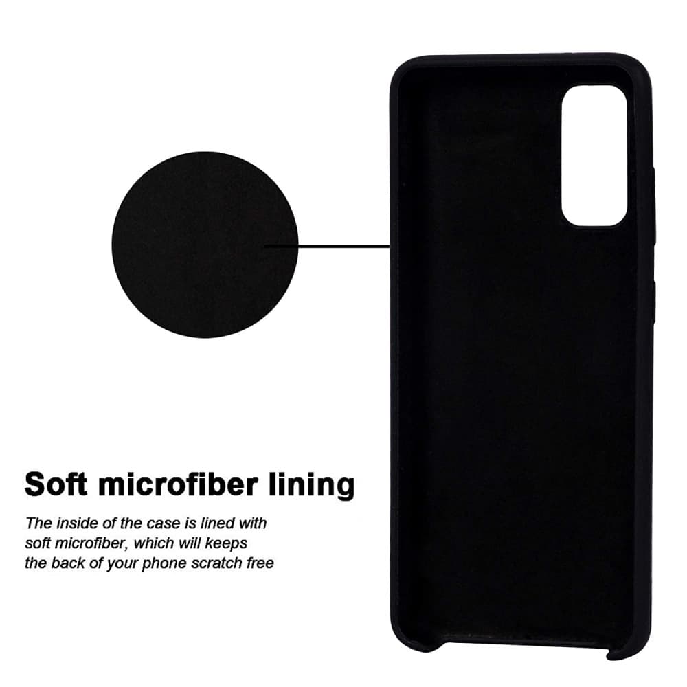 Husa protectie MySafe Silic pentru Apple iPhone 13 Mini, catifea in interior, galben 2