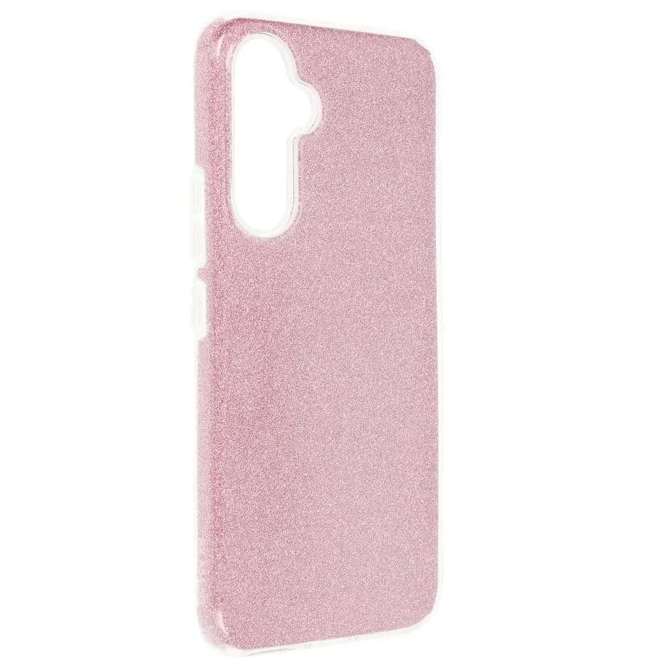 Husa protectie Samsung Galaxy A25, Luxury Glitter, roz 2
