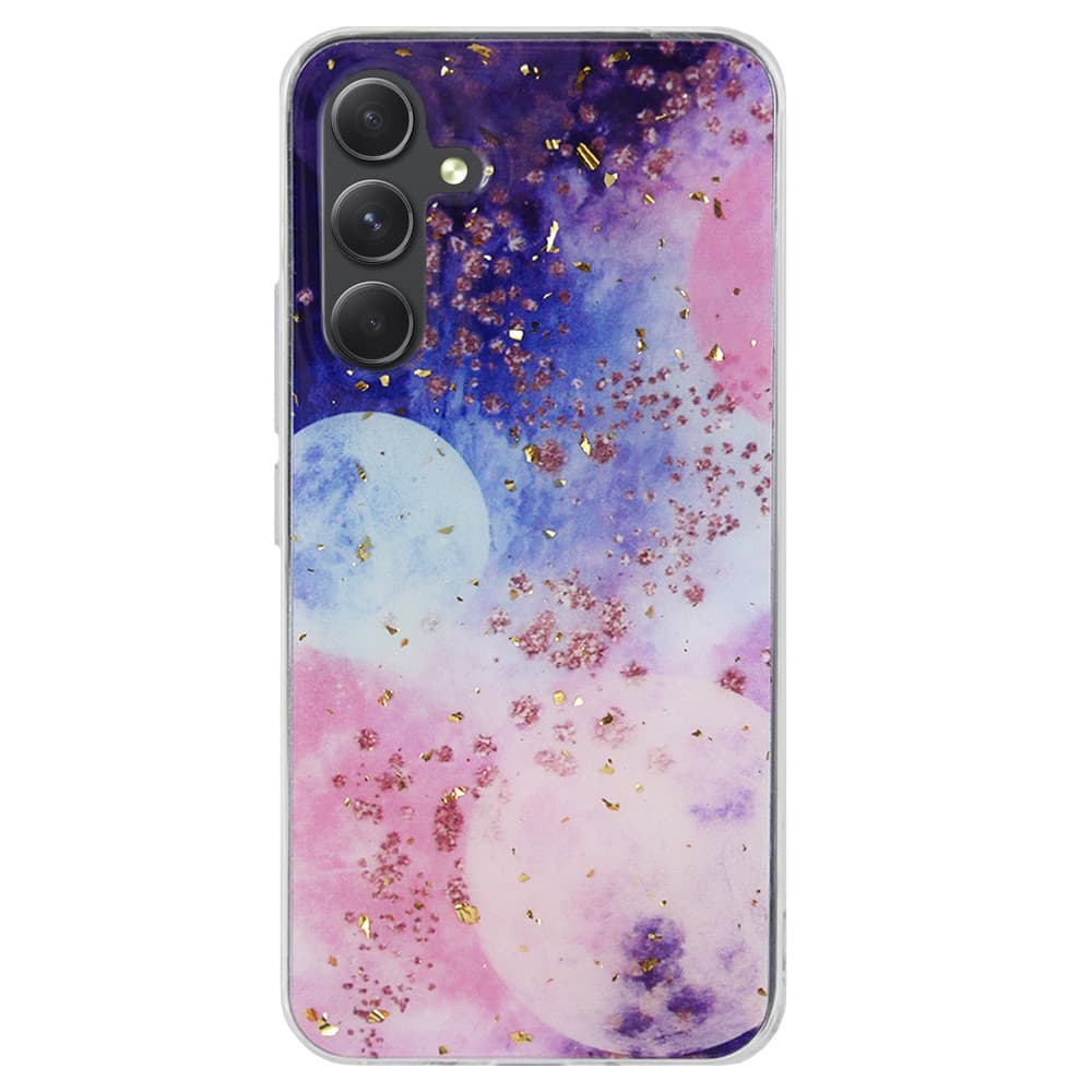Husa Samsung Galaxy A25 5G, Gold Glam Galactic 4