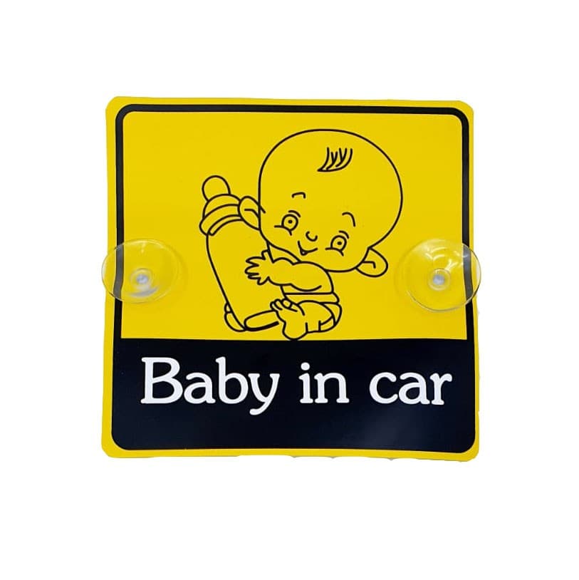 Indicator "Baby in car", prindere ventuze 2