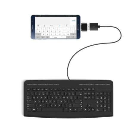Adaptor OTG USB to MicroUSB, negru 3