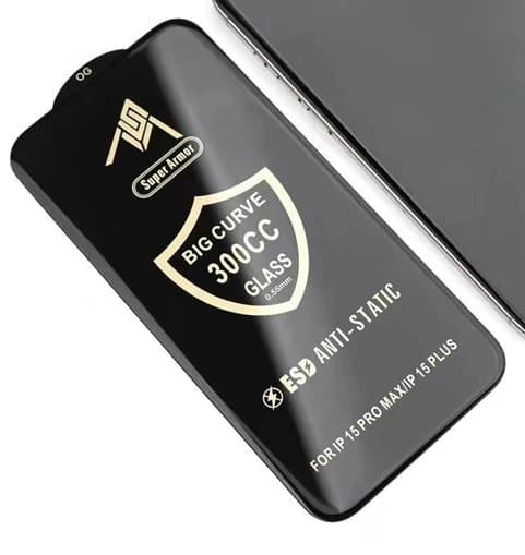 Folie de sticla Samsung Galaxy A25, Big Curve 300CC, 0.55 mm, margini curbate, negre 4