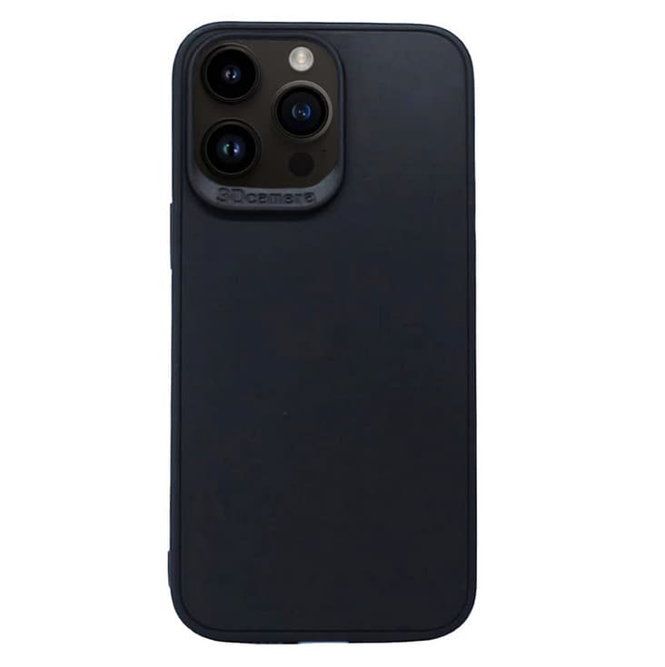 Husa protectie Apple iPhone 16 Pro, Matt TPU My Choice, silicon moale, neagra 2