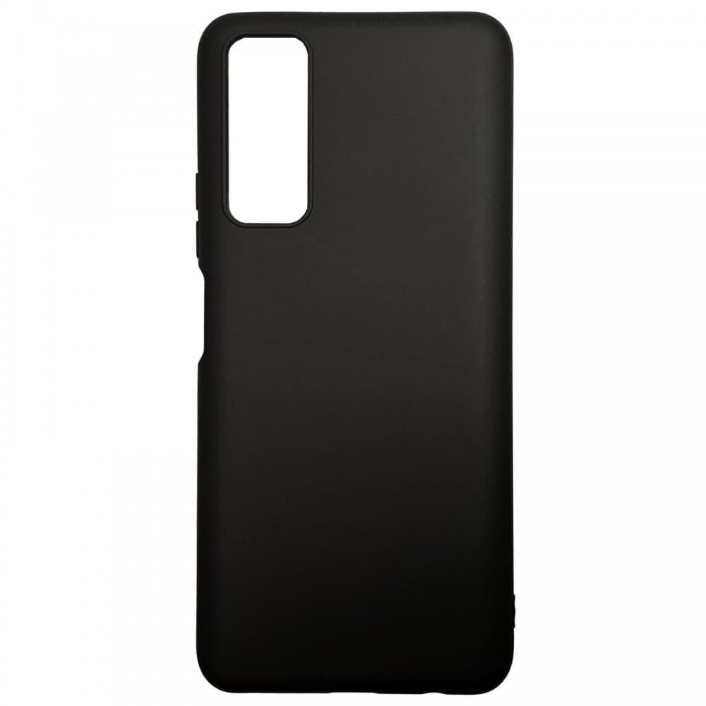 Husa Huawei P Smart 2021 Matt TPU, silicon moale, negru 3