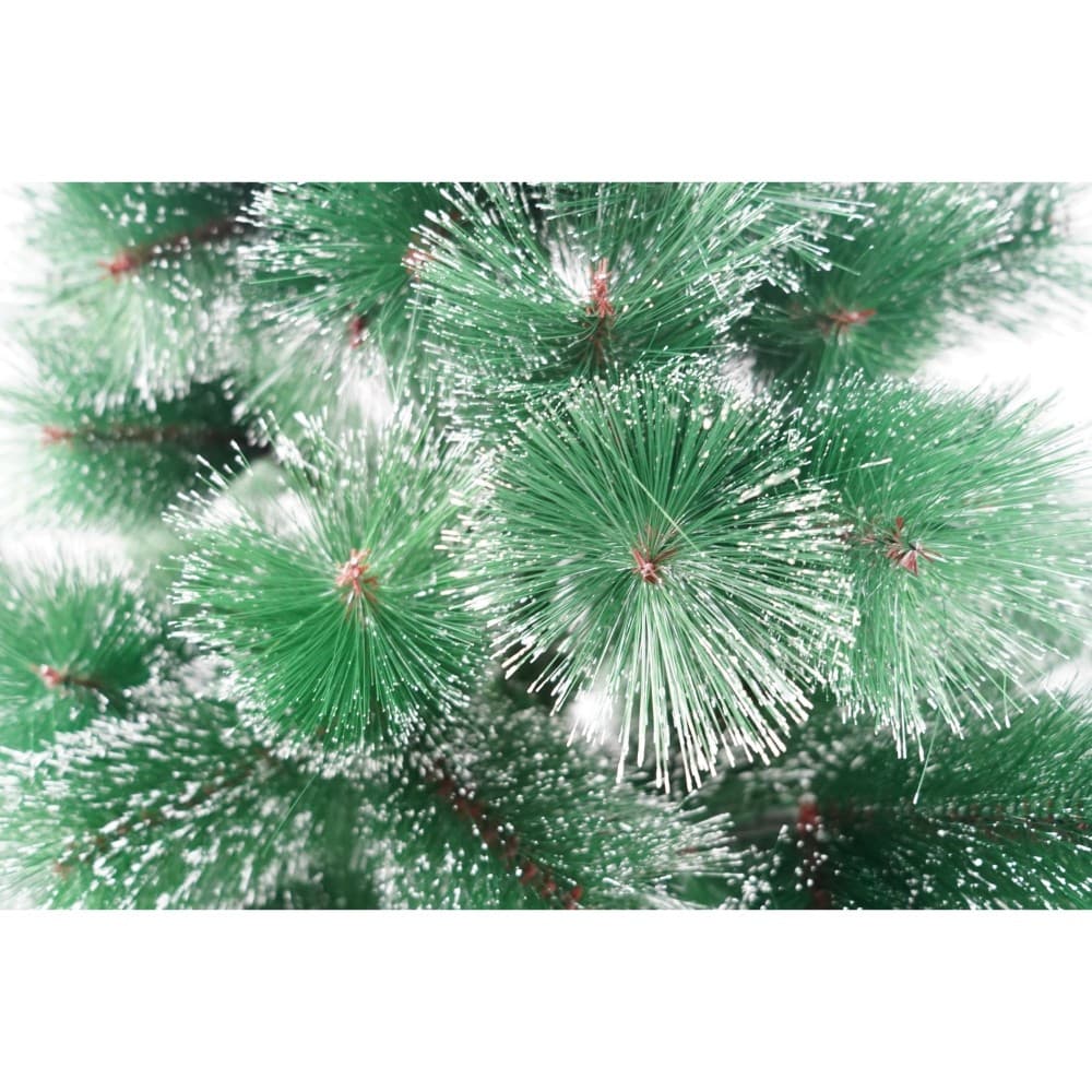 Brad artificial de Craciun tip pin nins, inaltime 120 cm, interior/exterior, suport inclus 4