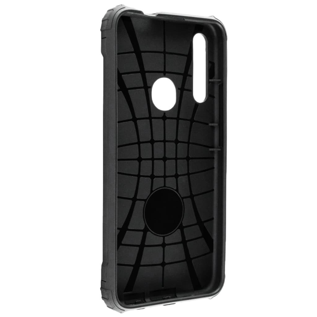 Husa protectie Huawei P Smart Z, Armor Case, hibrid (TPU + Plastic), neagra 2