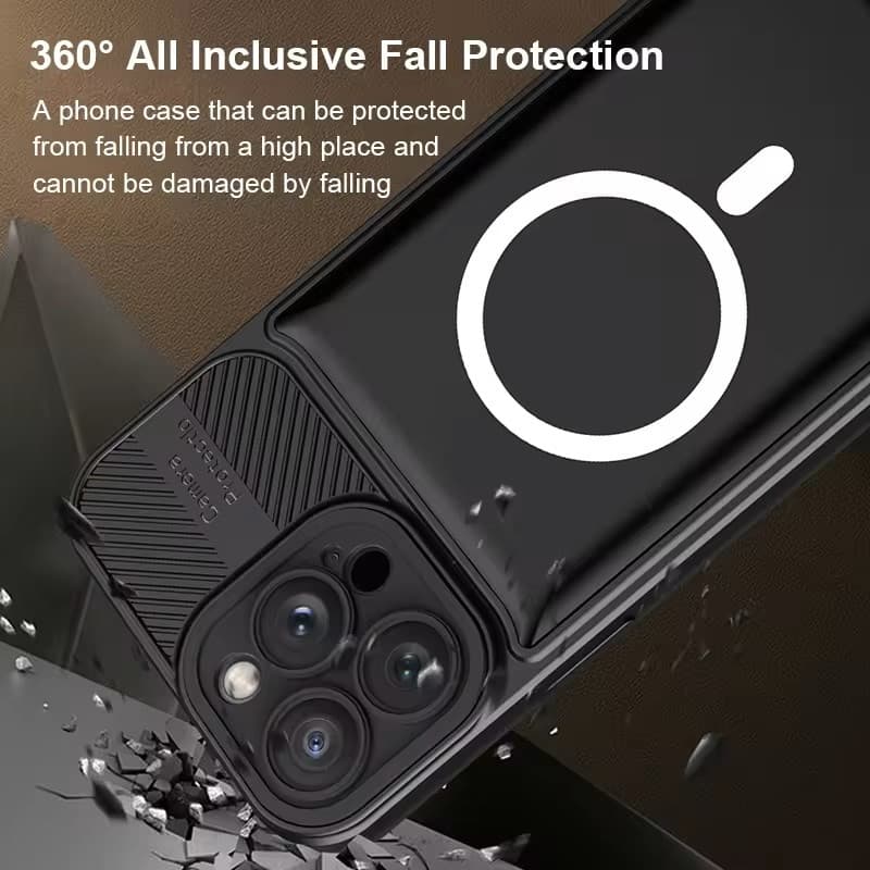 Husa Samsung Galaxy A54 5G, Urban Series, prindere suport auto magnetic, antisoc, rosie 4