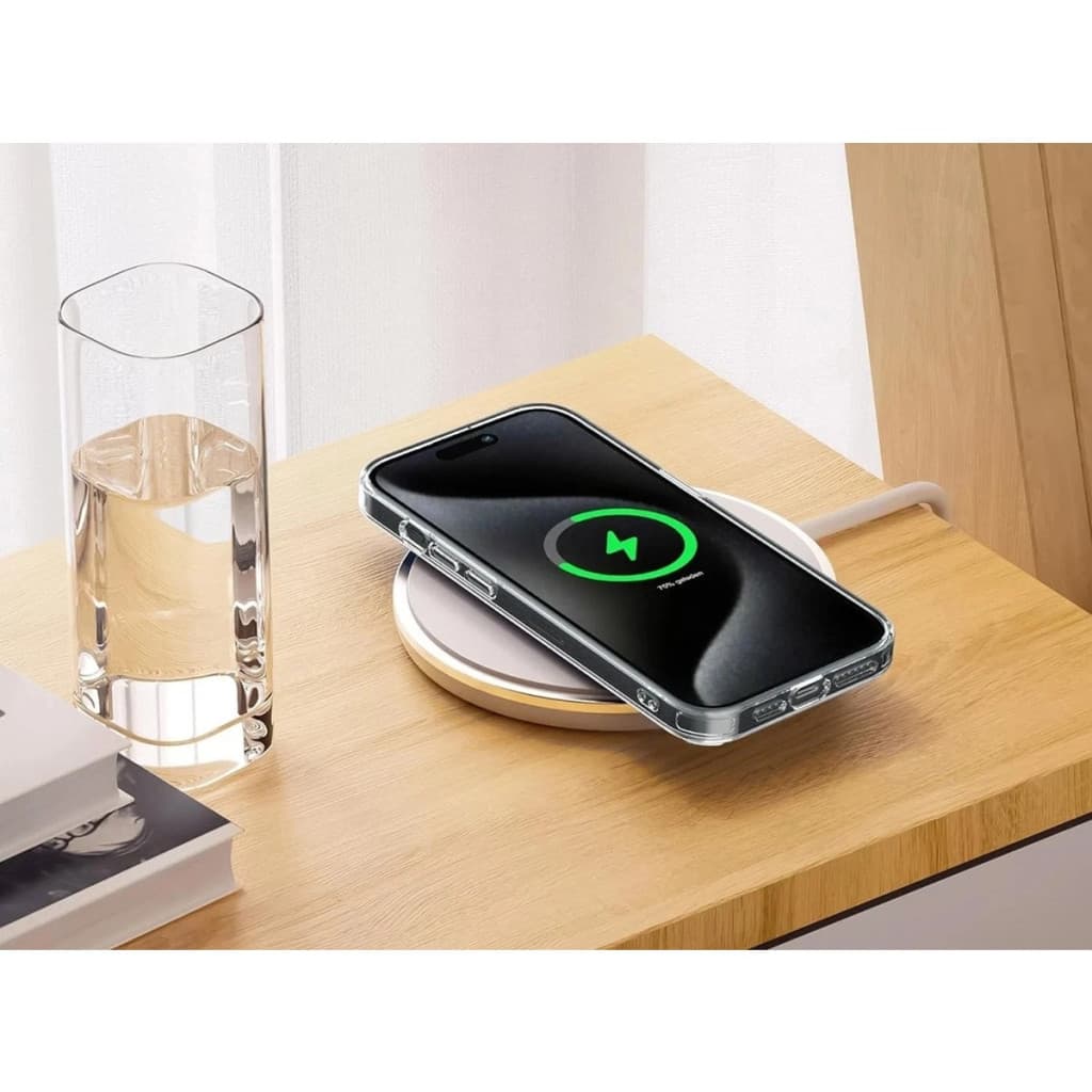 Husa protectie Apple iPhone 17 Pro Max, Magsafe, SnapOn, AntiDrop, Acryl+TPU, transparenta 4
