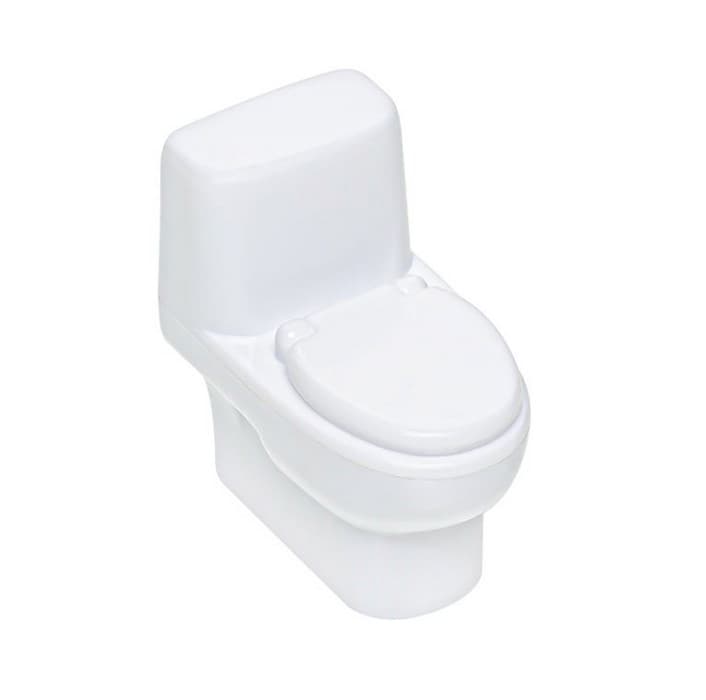 Ascutitoare, design vas de toaleta, capac mobil, 4.5 x 3 x 4.5 cm 2