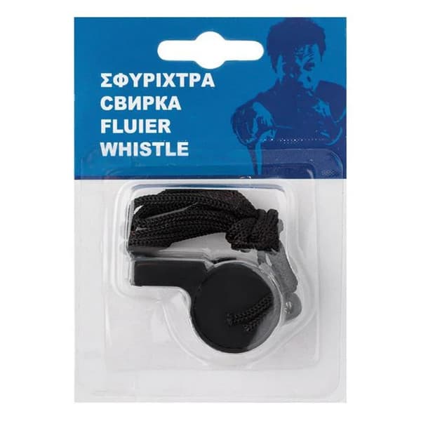 Fluier plastic pentru antrenament, negru 2