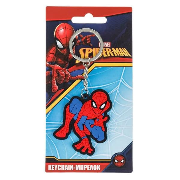 Breloc cu figurina Spiderman, 5 cm, pentru copii 2