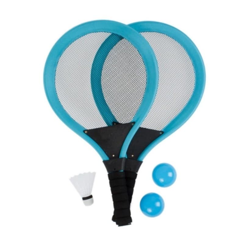 Badminton - set rachete, mingi, fluturas, 14+ ani, MegaCreative, albastre 3