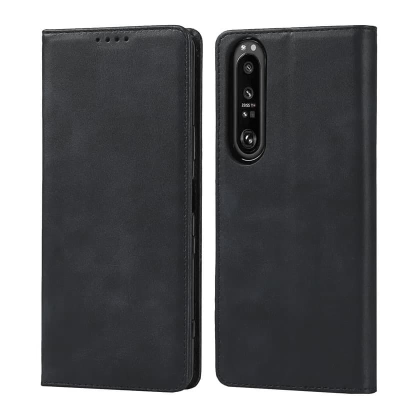 Husa Samsung Galaxy S23 FE, Elegant Book Case, inchidere magnetica, neagra 2