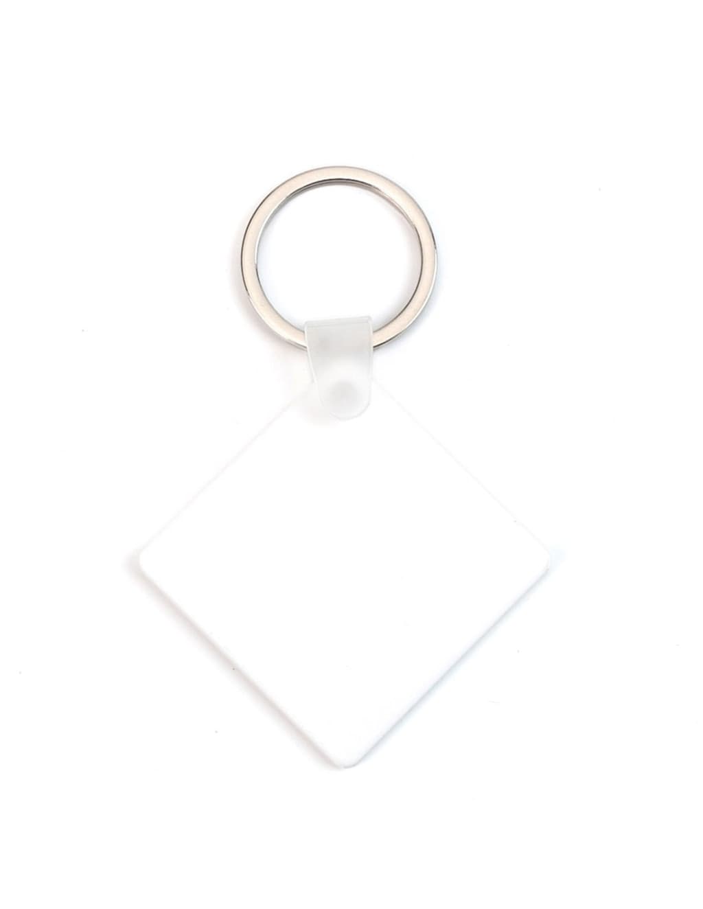 Breloc din plastic, personalizat cu poza ta, inel de sustinere metalic, 4.5 x 4.5 cm 3