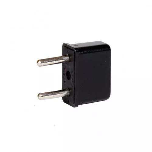 Adaptor de la priza CN/USA la priza EU, negru 1