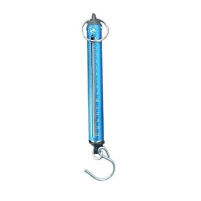Cantar metalic de mana, rotund, greutate maxima 15 kg, albastru 1