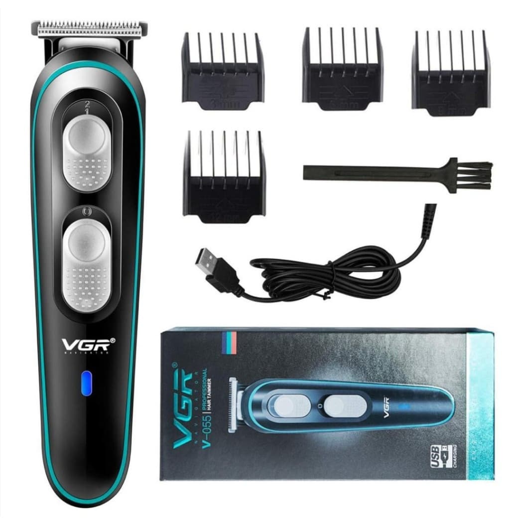 Aparat de tuns VGR V055, acumulator incorporat, afisaj LED 1