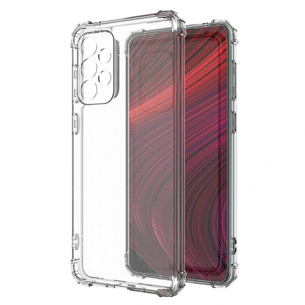 Husa Samsung Galaxy A33 5G TPU transparent, intarituri in colturi, protectie camera, grosime 1,5 mm 1