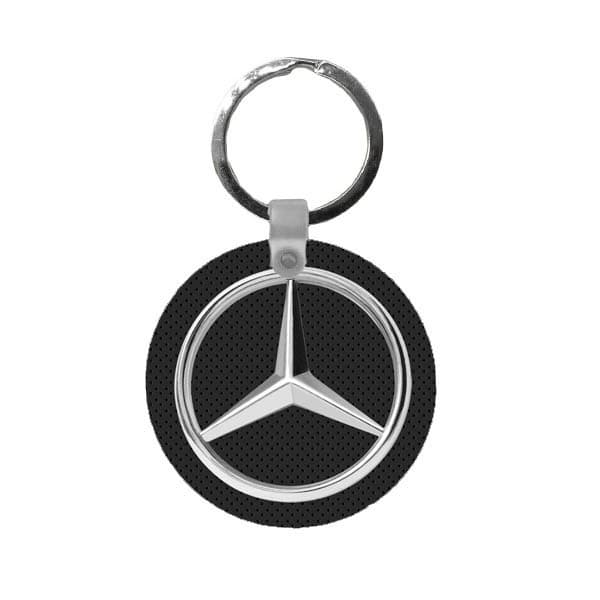 Breloc din MDF (lemn) cu logo auto, inel de sustinere metalic, model 10 1