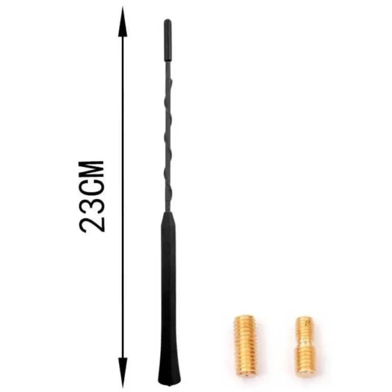 Antena auto 23 cm, neagra 1
