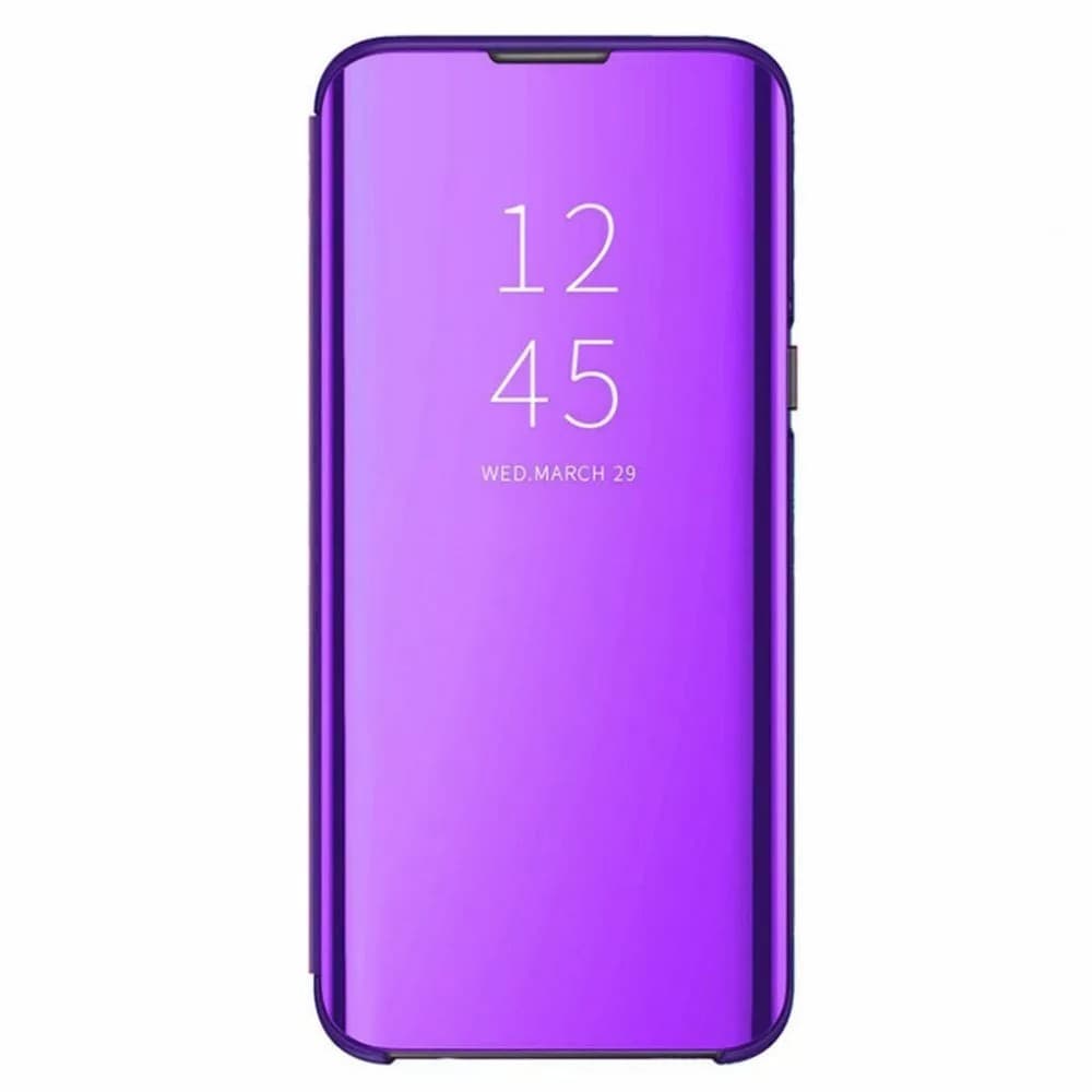 Husa Apple iPhone 11 Pro Mirror Clear View, mov 1