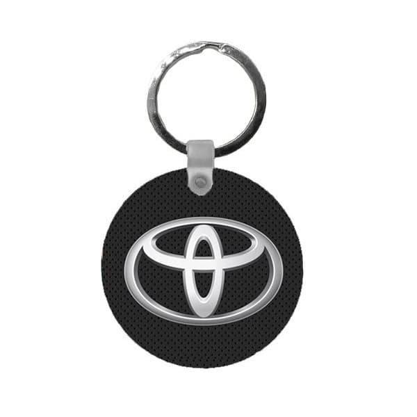 Breloc din MDF (lemn) cu logo auto, inel de sustinere metalic, model 11 1