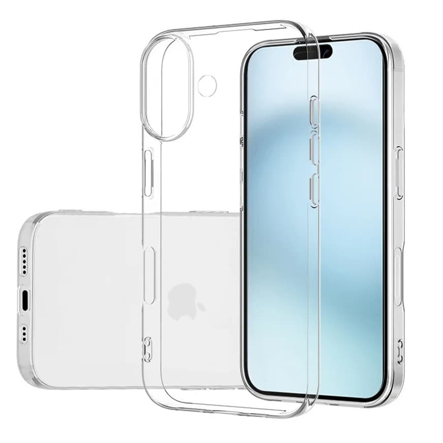 Husa de protecție Apple iPhone 16 Plus, TPU transparent, grosime 2 mm 1
