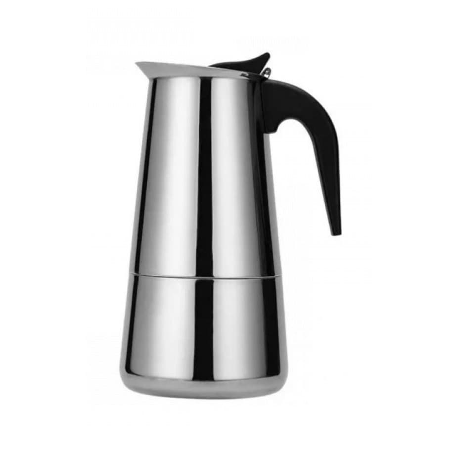 Cafetiera, espresso maker, otel inoxidabil, 450 ml, 9 cesti 1