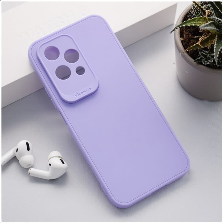 Husa protectie Honor 200 Lite, Matt TPU My Choice, silicon moale, mov lila 1