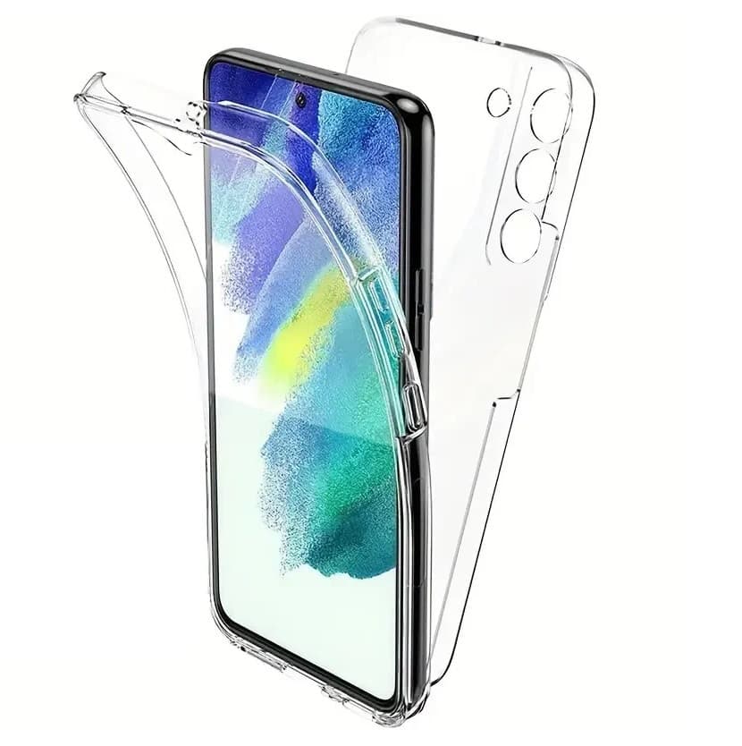 Husa protectie Samsung Galaxy A25 5G (fata + spate), Fully PC & PET 360°, transparenta 1