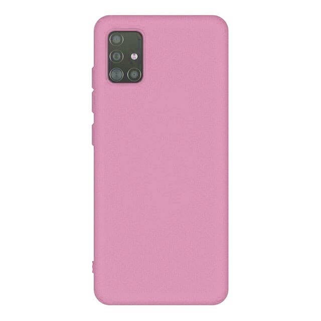 Husa Samsung Galaxy A41 Matt TPU, silicon moale, roz 1