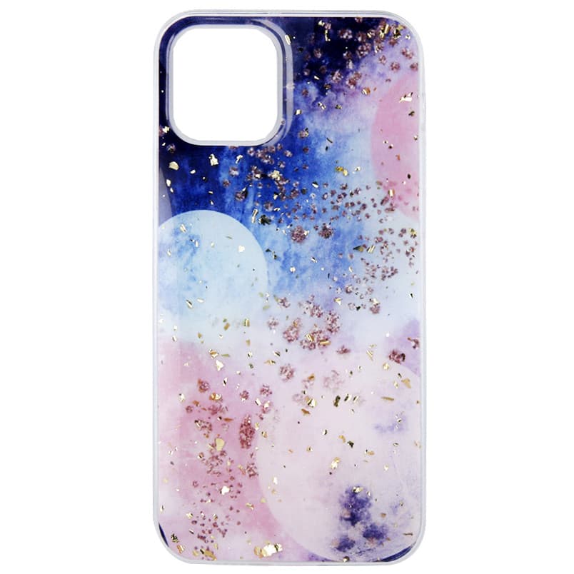 Husa Apple iPhone 15, Gold Glam Galactic 1