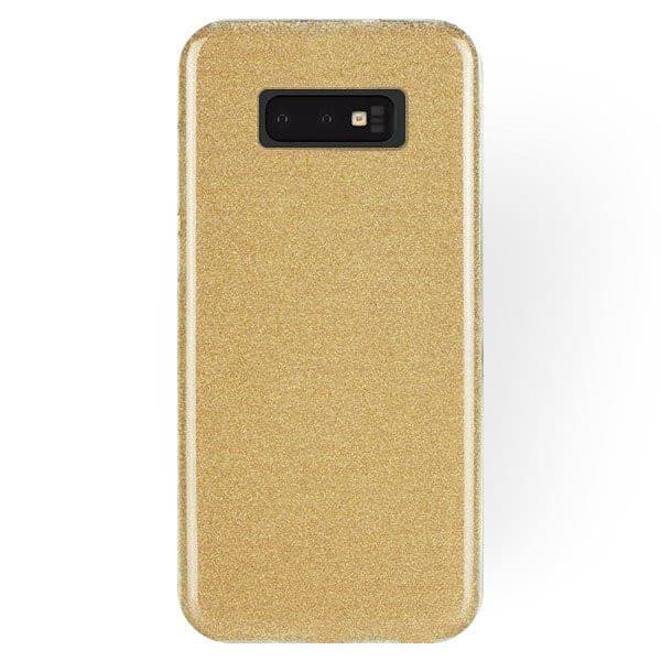 Husa Luxury Glitter pentru Samsung Galaxy S20, aurie 1