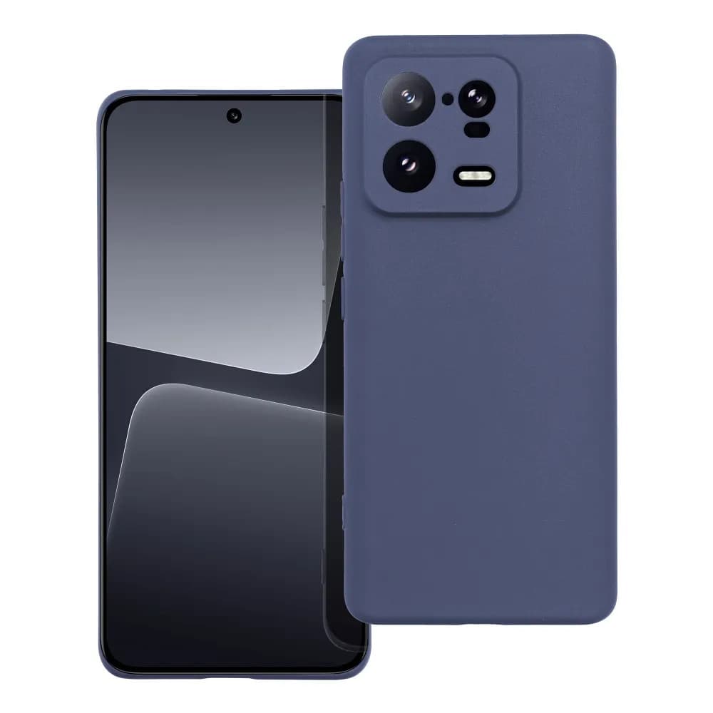 Husa Xiaomi Redmi 13 Lite, Matt TPU, silicon moale, albastru inchis 1