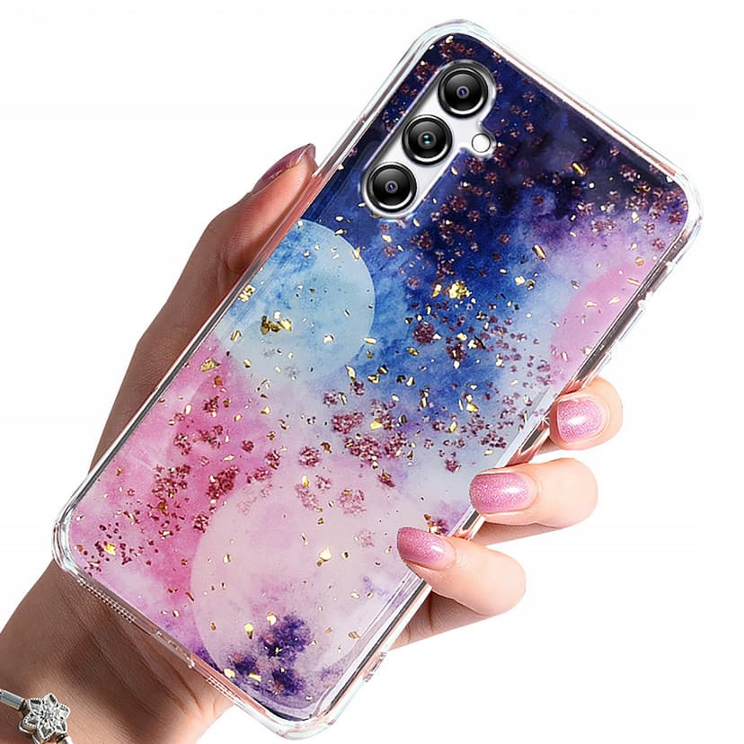 Husa Samsung Galaxy A25 5G, Gold Glam Galactic 1