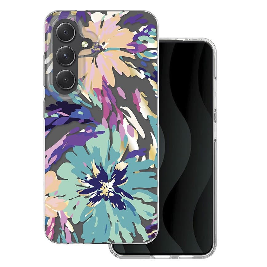 Husa Samsung Galaxy S23, IMD Print Case, TPU flexibil, transparent, Splash 1