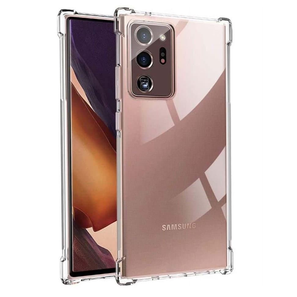 Husa Samsung Galaxy Note 20 Ultra, TPU transparent, intarituri in colturi, grosime 1,5 mm 1