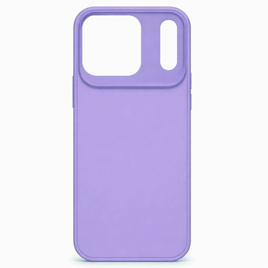 Husa protectie Apple iPhone 17 Pro, Matt TPU My Choice, silicon moale, mov 1