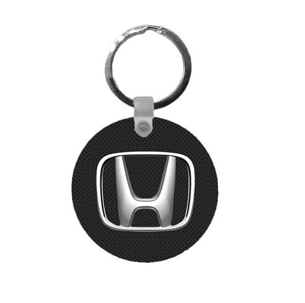 Breloc din MDF (lemn) cu logo auto, inel de sustinere metalic, model 12 1