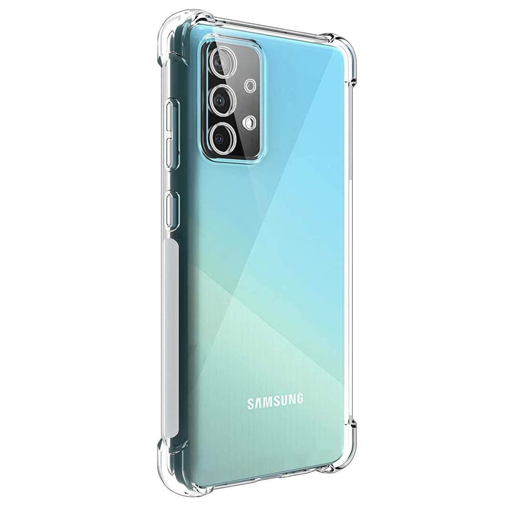 Husa Samsung Galaxy A32 5G TPU transparent, intarituri in colturi, grosime 1,5 mm 1