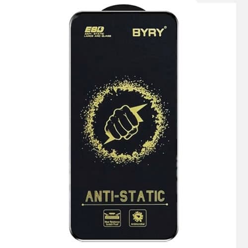 Folie sticla Honor X8a, BYRY Antistatic ESD, margini negre 1