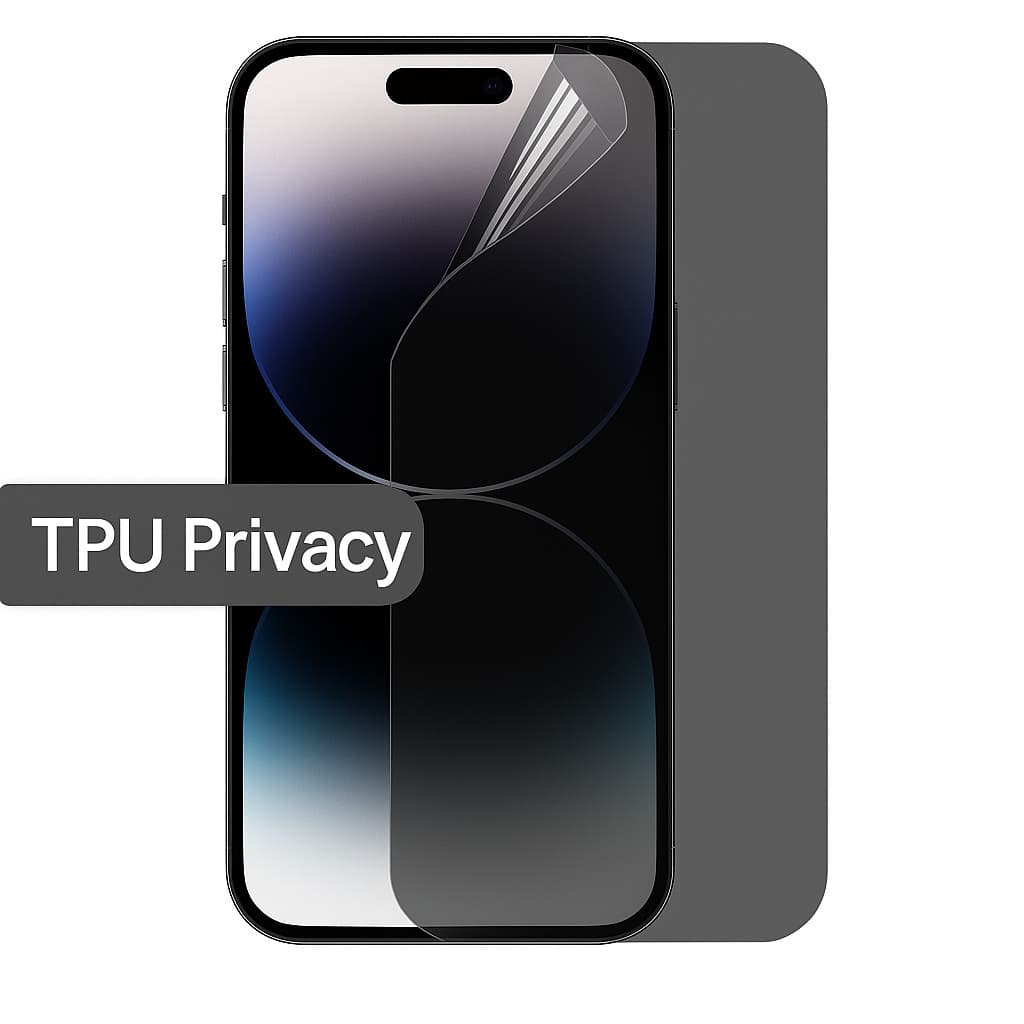 Folie Privacy TPU iPhone 16 Pro, Hydrogel, anti-spion, mata, ultra subtire, regenerabila 1